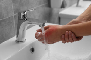 Cool with Running Water