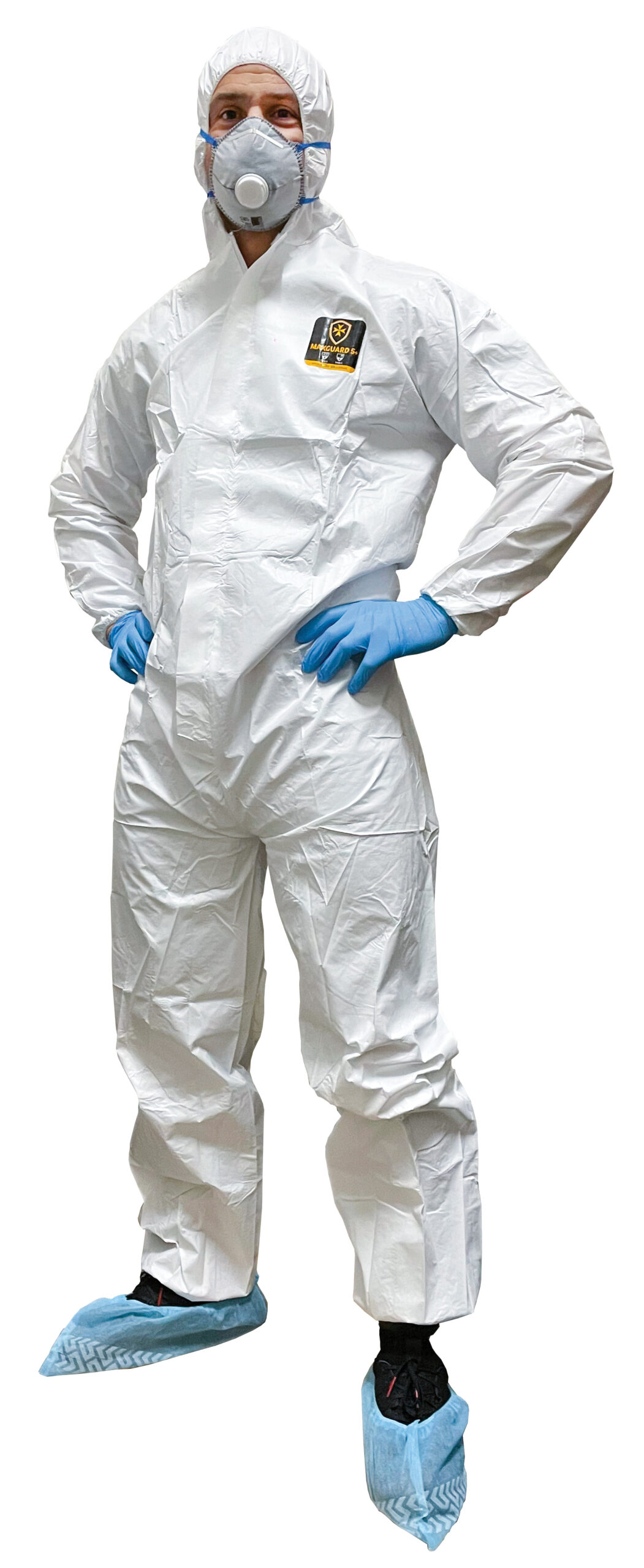 DISPOSABLE COVERALL- Microporous (Size L) 1 But coveralls Melbourne