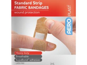 ADHESIVE FABRIC DRESSING STRIPS (25)