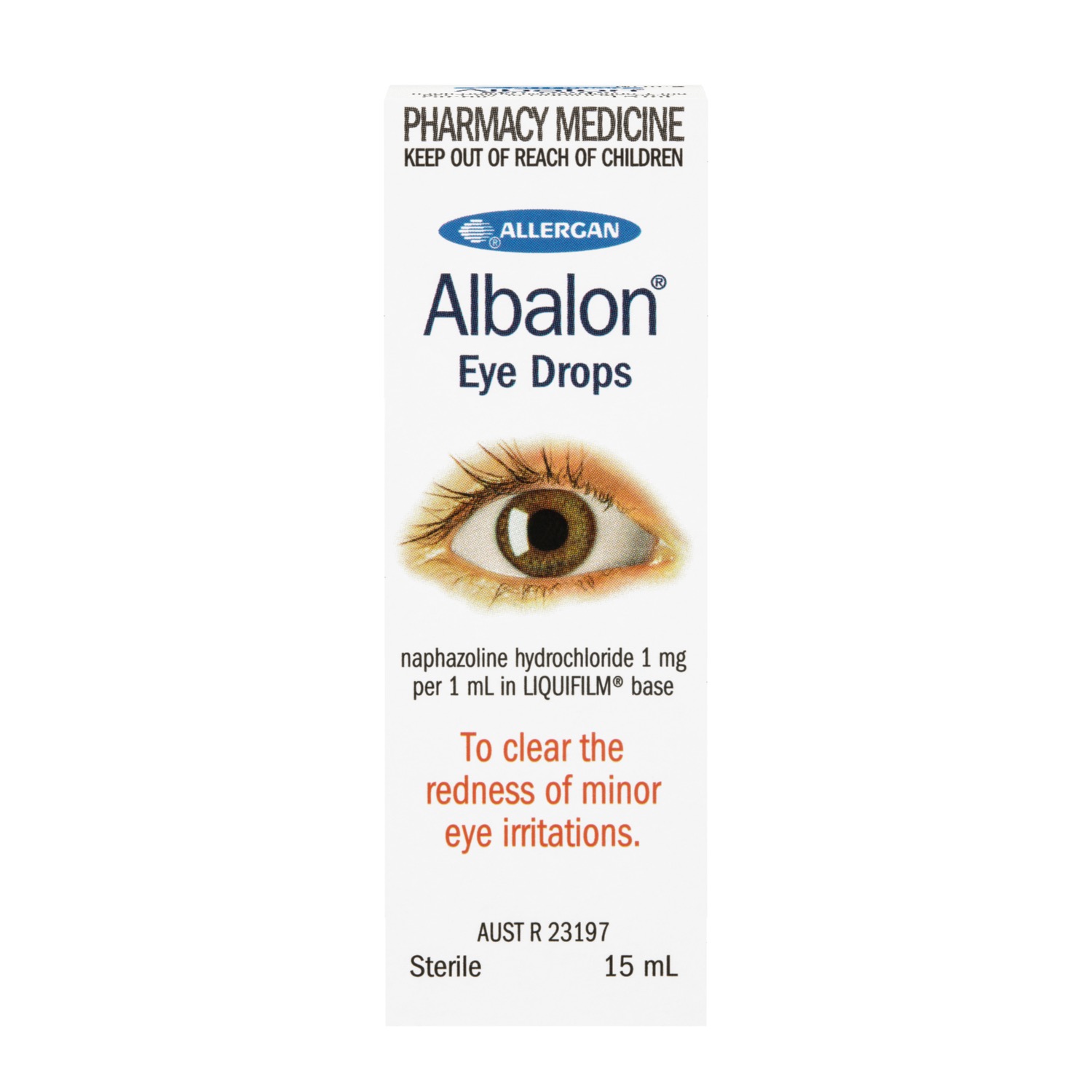 ALBALON EYE DROPS 0.1% 15ML 1 ALBALON EYE DROPS 0.1% 15ML