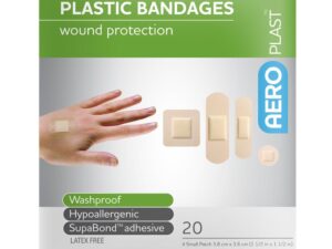 ADHESIVE PLASTIC SHAPES Pack of 20