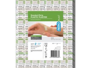 ADHESIVE PLASTIC DRESSING STRIPS LATEX FREE BAG 500