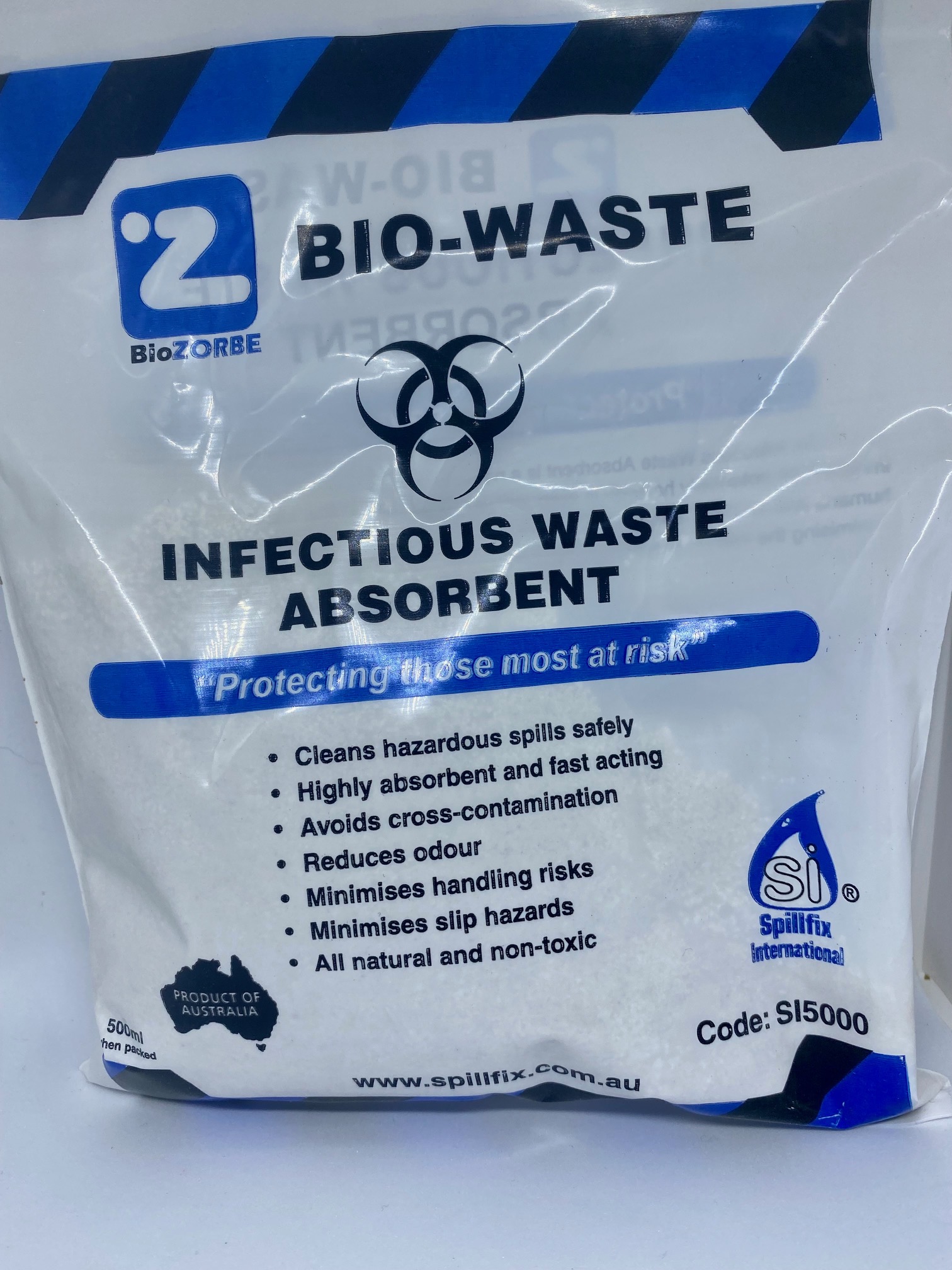 Bio-Waste Infectious Waste Absorbent- Vomit Sand 500ml 1 Bio-waste absorbent