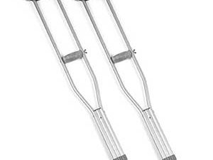 CRUTCH ALUM UNDERARM ADULT