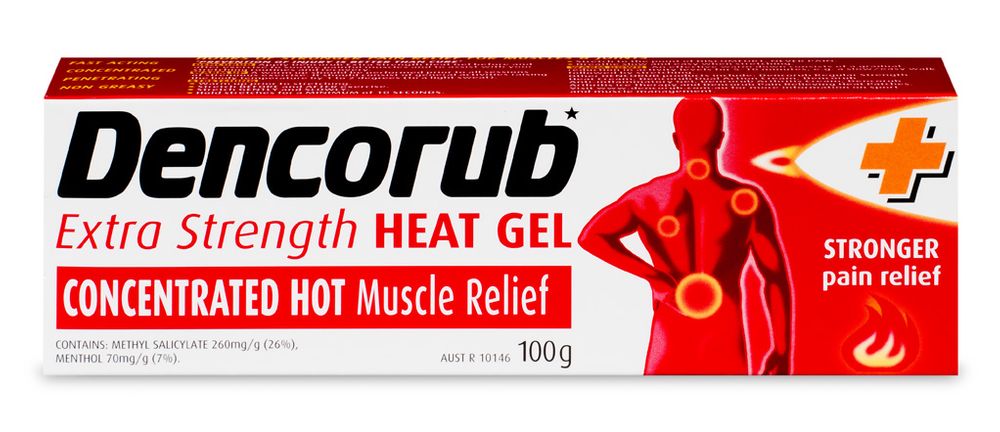 DENCORUB EXTRA STRENGTH GEL 100G 1 Dencorub Extra Strength Gel 100g