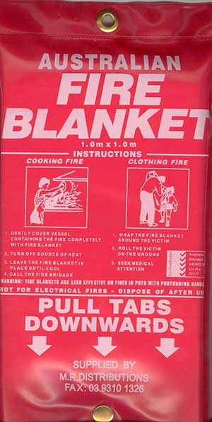 FIRE BLANKET 1X1M 1 FIRE BLANKET 1X1M