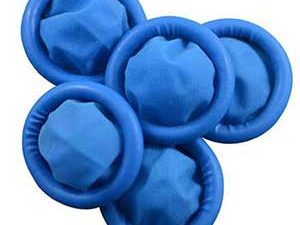 Blue FINGER COTS Size Large-PKT 100