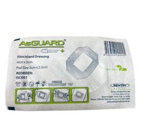WATERPROOF ISLAND DRESSING 4.5x5cm each