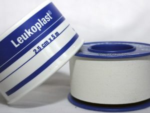 TAPE LEUKOPLAST WATERPROOF 1.25CM X 5M BLUE