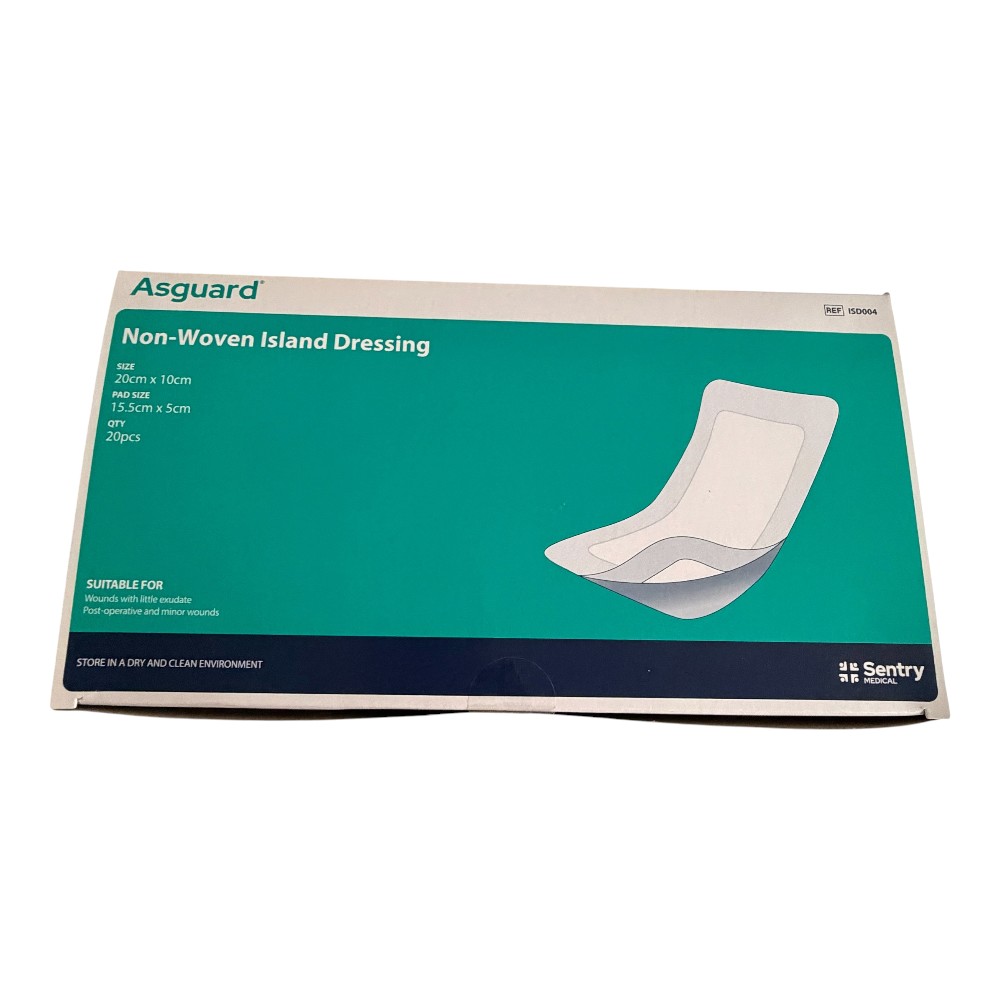 ISLAND DRESSING 20x10cm BOX 20 1 Buy Island dressings for first aid wound management_medical Solution