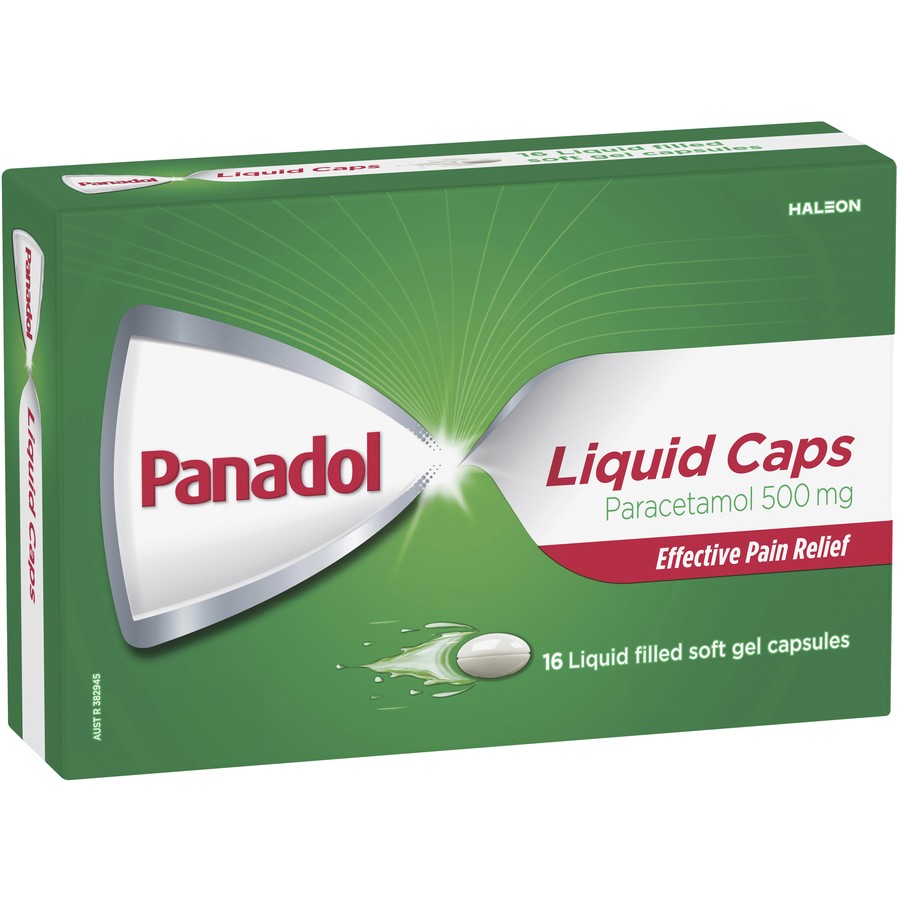 PANADOL GEL CAPS 16'S 1 Buy Panadol online Australia