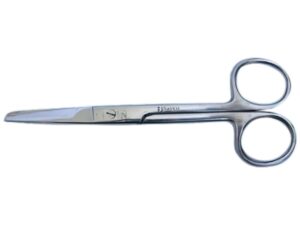 Blunt sharp first aid scissors