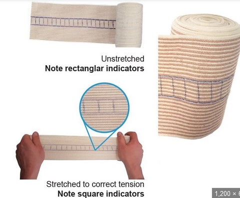SNAKE BITE BANDAGE with Indicator 4.5m 2 SNAKE BITE BANDAGE with Indicator 4.5m - Image 2