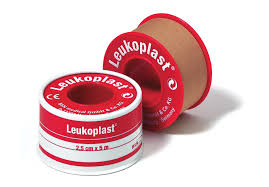 TAPE LEUKOPLAST NON STR. 2.5CM X 5M RED