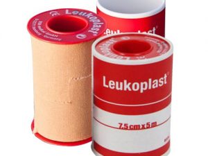 TAPE LEUKOPLAST NON STR.7.5CM X 5M RED