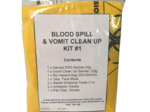 BLOOD SPILL & VOMIT CLEAN UP KIT #1