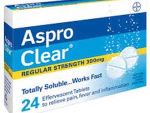 ASPRO CLEAR TABS 24's