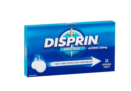 DISPRIN REGULAR TABS 24'S- Soluble 300mg 1 Buy disprin online