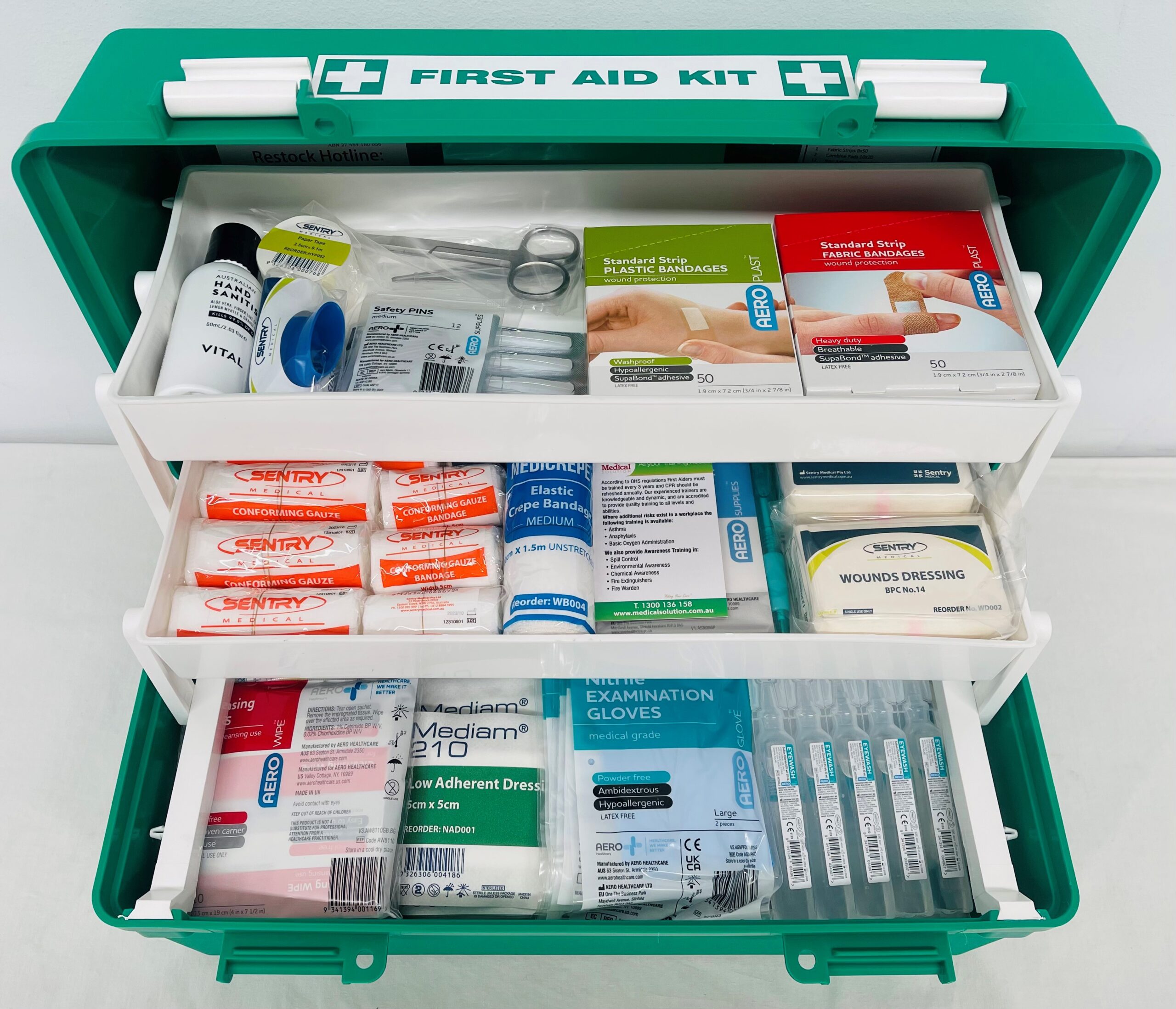 Medium Portable First Aid Kit (1-10 people) 3 buy portable first aid kit melbourne