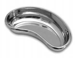 KIDNEY DISH 250X110X45MM S/STEEL