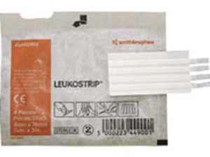 SKIN CLOSURE LEUKOSTRIPS(3) 6 X 76MM BOX 50
