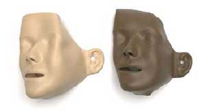LAERDAL FACE SKIN PKT 6 WITH EARS