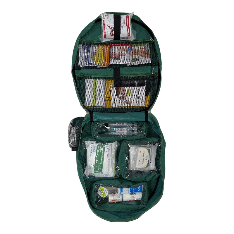 First Aid Kit BACK PACK- RED/GREEN 4 First Aid Kit BACK PACK- RED/GREEN - Image 4