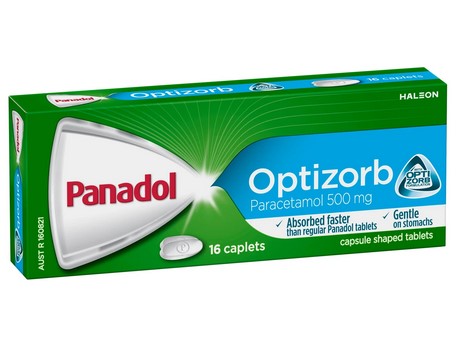 PANADOL OPTIZORB CAPLETS 16pk 1 Buy Panadol optizorb online Australia