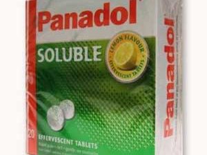 PANADOL SOLUBLE TABS 20'S