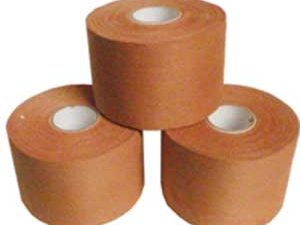 TAPE - RIGID STRAPPING TAPE (TAN) 25MM X 13.7M Roll
