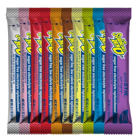 Sqwincher Qwik Stik 3g (pack of 50- mixed flavours) 1 Buy Sqwincher online melbourne