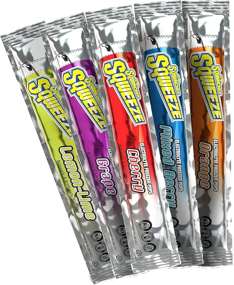 SQWINCHER SQWEEZE POPS - 150 PACK 1 Buy frozen sqwincher electrolyte