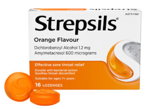 Buy orange strepsil online