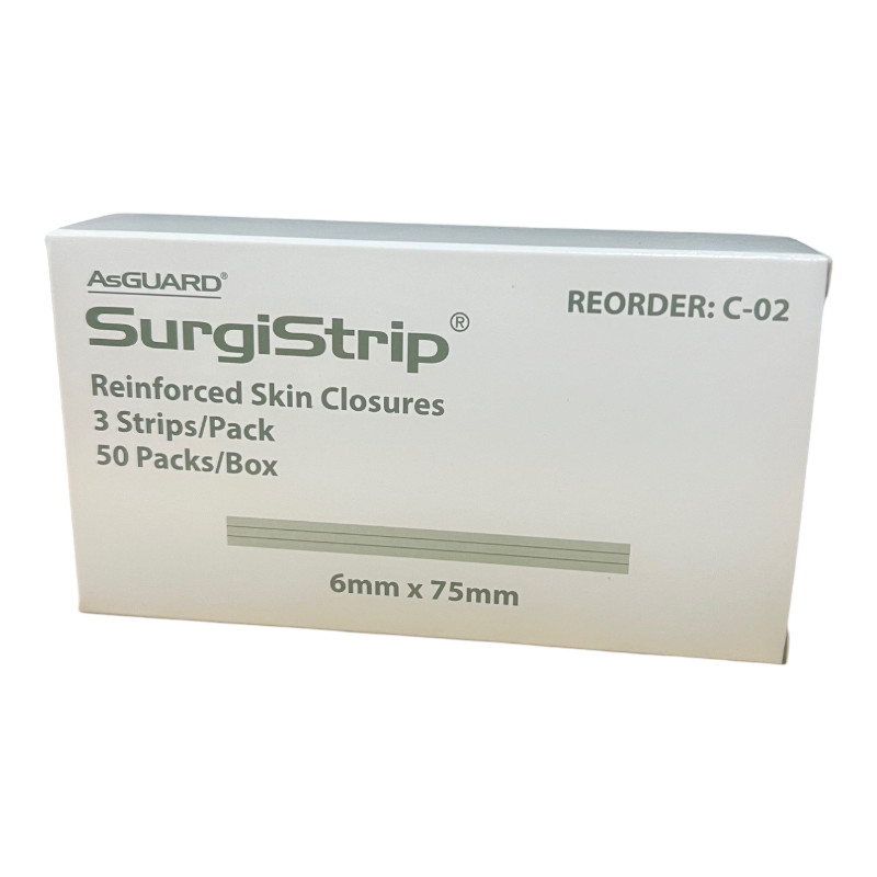 SKIN CLOSURE- SURGISTRIP (3) 6x75mm BOX 50 1 buy surgistrip wound closures_medicalsolution