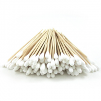 COTTON BUD WOODEN 7.5cm (100)
