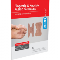 ADHESIVE FINGERTIP & KNUCKLE DRESS PKT 12
