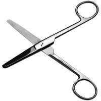 SCISSORS STERILE 12.5CM