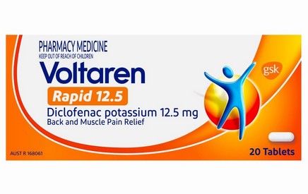 VOLTAREN RAPID TABS 50MG 1 VOLTAREN RAPID TABS 50MG