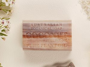 Botanical Australian Soap- Coconut with Lime Oil