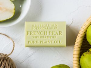 Botanical Australian Soap- French Pear with Shea Butter