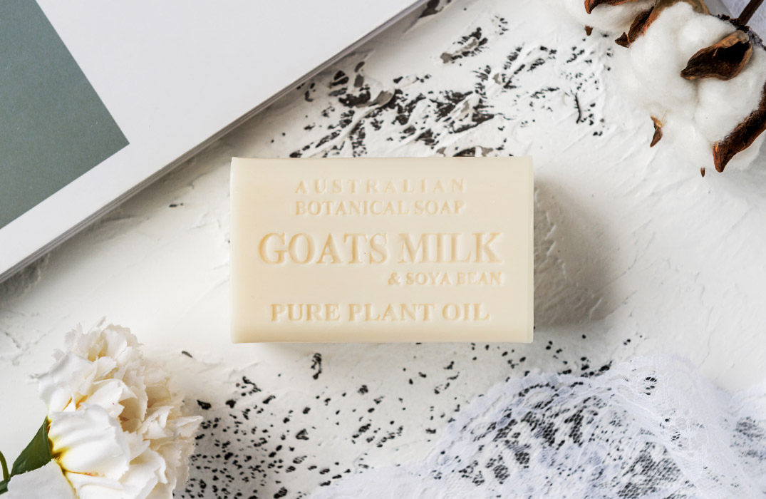 Botanical Australian Soap- Goats Milk 1 Botanical Australian Soap- Goats Milk
