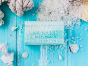Botanical Australian Soap- Sea Salt with Ocean Minerals