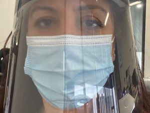 medical solution face visor