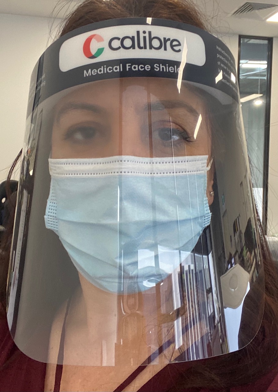 FACE SHIELD - FACE VISOR 1 medical solution face visor