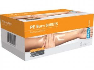 Poly burn sheet 20 x 20