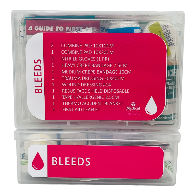 Bleed First Aid Kit Modular 2 shop bleed first aid from Medical Solution