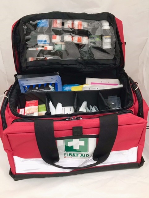 Extra Large First Aid Kit - RED Bag 2 Extra large first aid kit bag