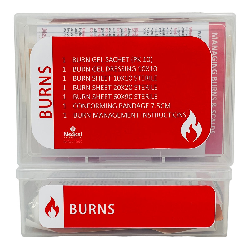Burn Injuries Modular 2 shop burn first aid from Medical Solution
