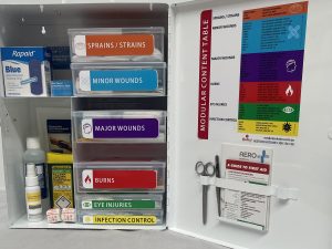 Food and Beverage Manufacturing First Aid Kit -Modular