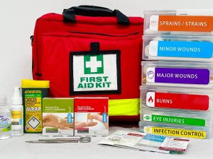 Large Modular First Aid Kit Bag- Workplace compliant
